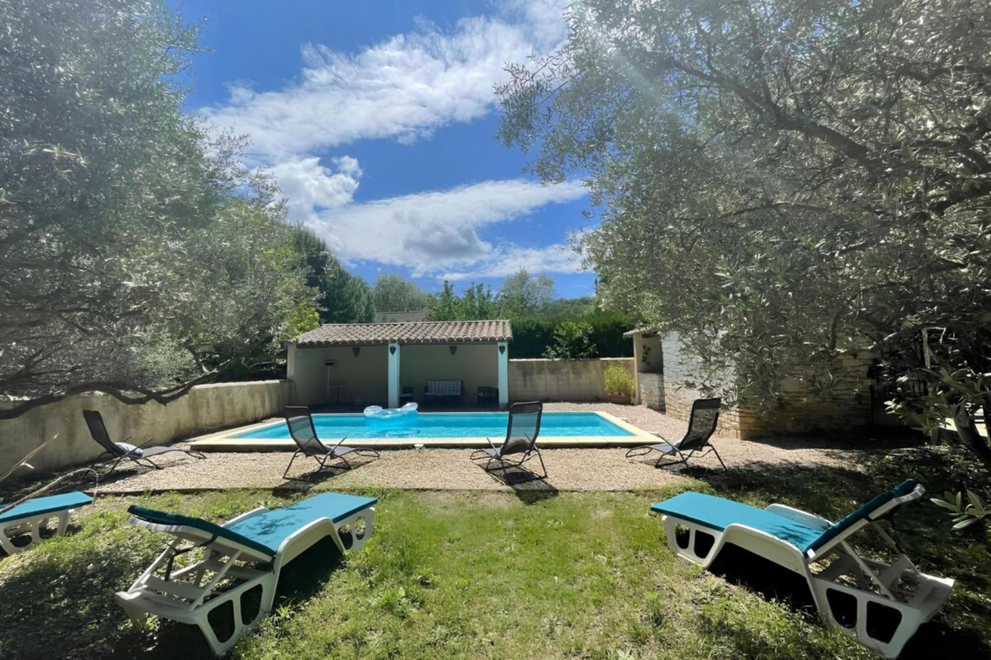 Saint-Julien-de-Peyrolas Les Oliviers - Villa 10 People - 5 Min Ardeche מראה חיצוני תמונה